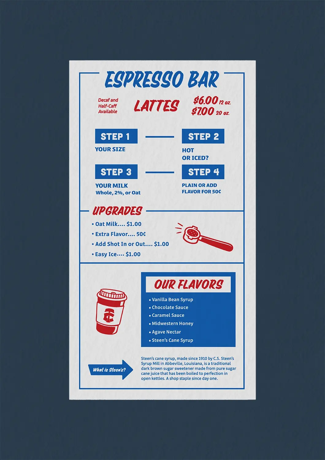 Oleo Coffee menu page 4