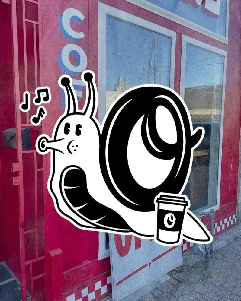 Ollie the Oleo Coffee mascot — original pose
