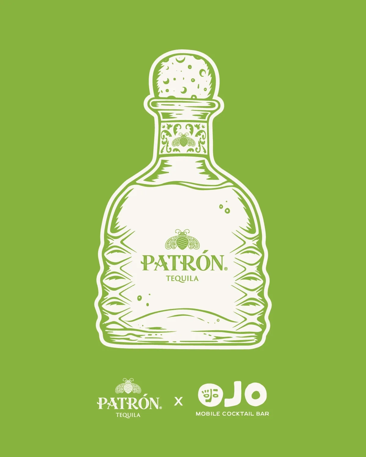 Patrón Tequila evergreen asset colorway 1