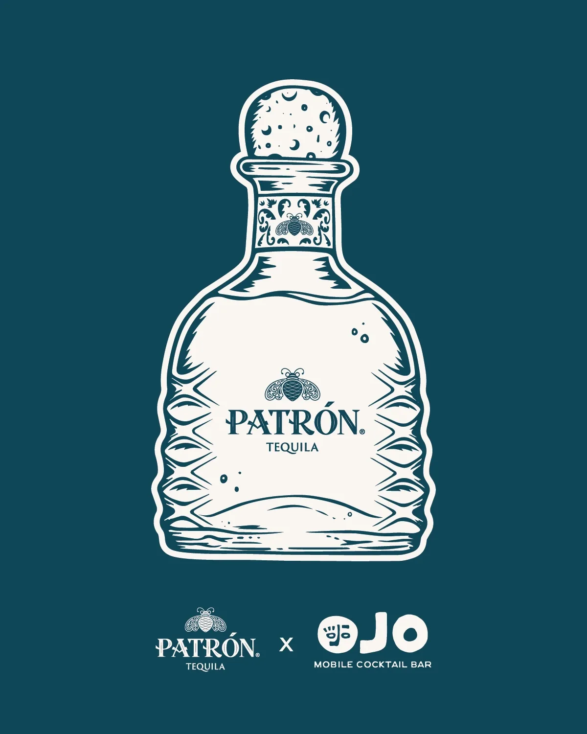 Patrón Tequila evergreen asset colorway 2
