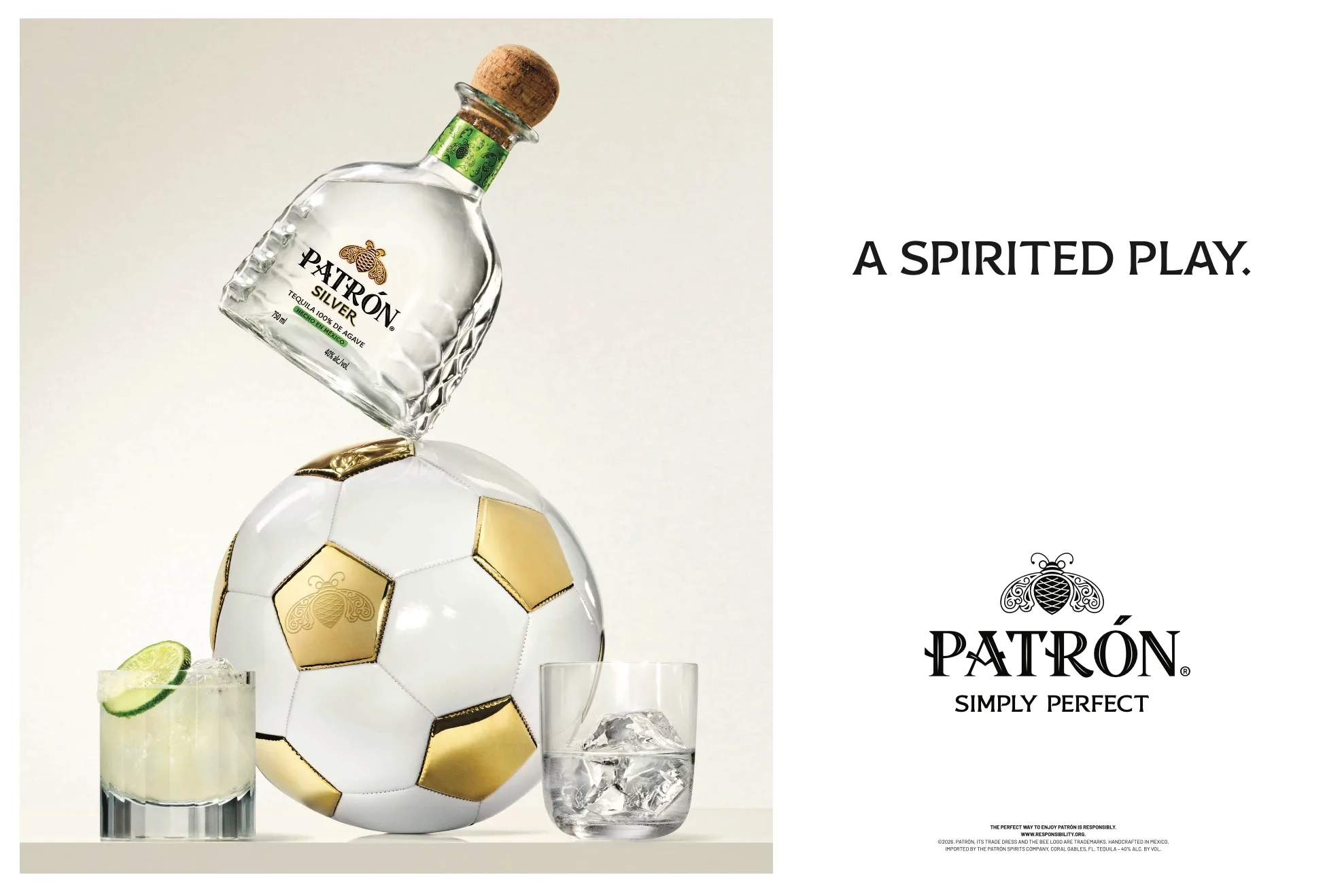 Patrón Tequila official campaign — the inspiration asset